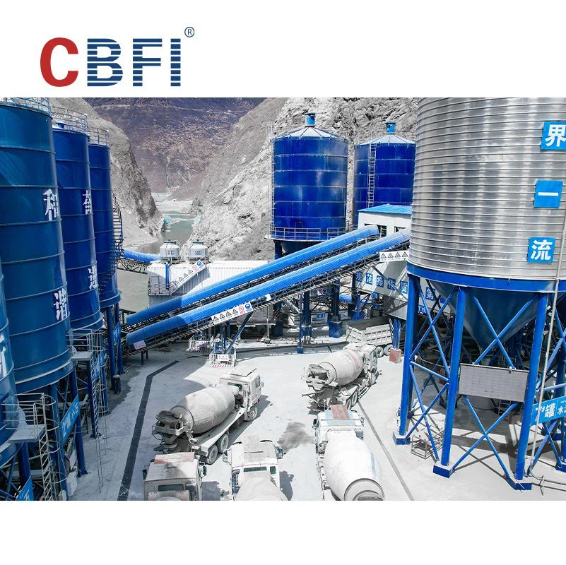 Il sistema di fornitura di ghiaccio in calcestruzzo CBFI (Icesource) supporta un'ingegneria di livello mondiale-