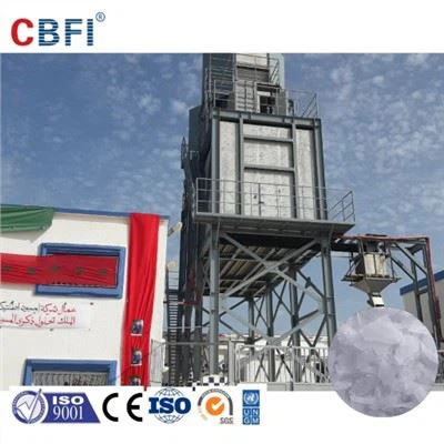 Fabbrica di ghiaccio in scaglie